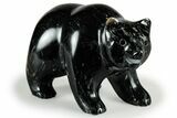 Realistic Polished Picasso Marble Bear - Utah #326781-1